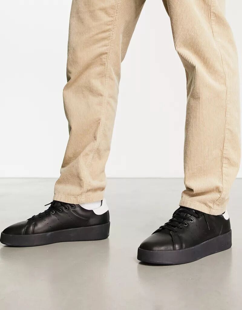 

Черные кроссовки adidas Originals Stan Smith Relasted, Серый