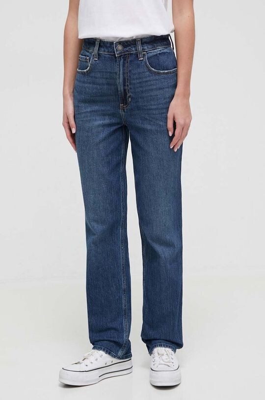 

Компания Холлистер джинсы CURVY JEANS Hollister Co., темно-синий