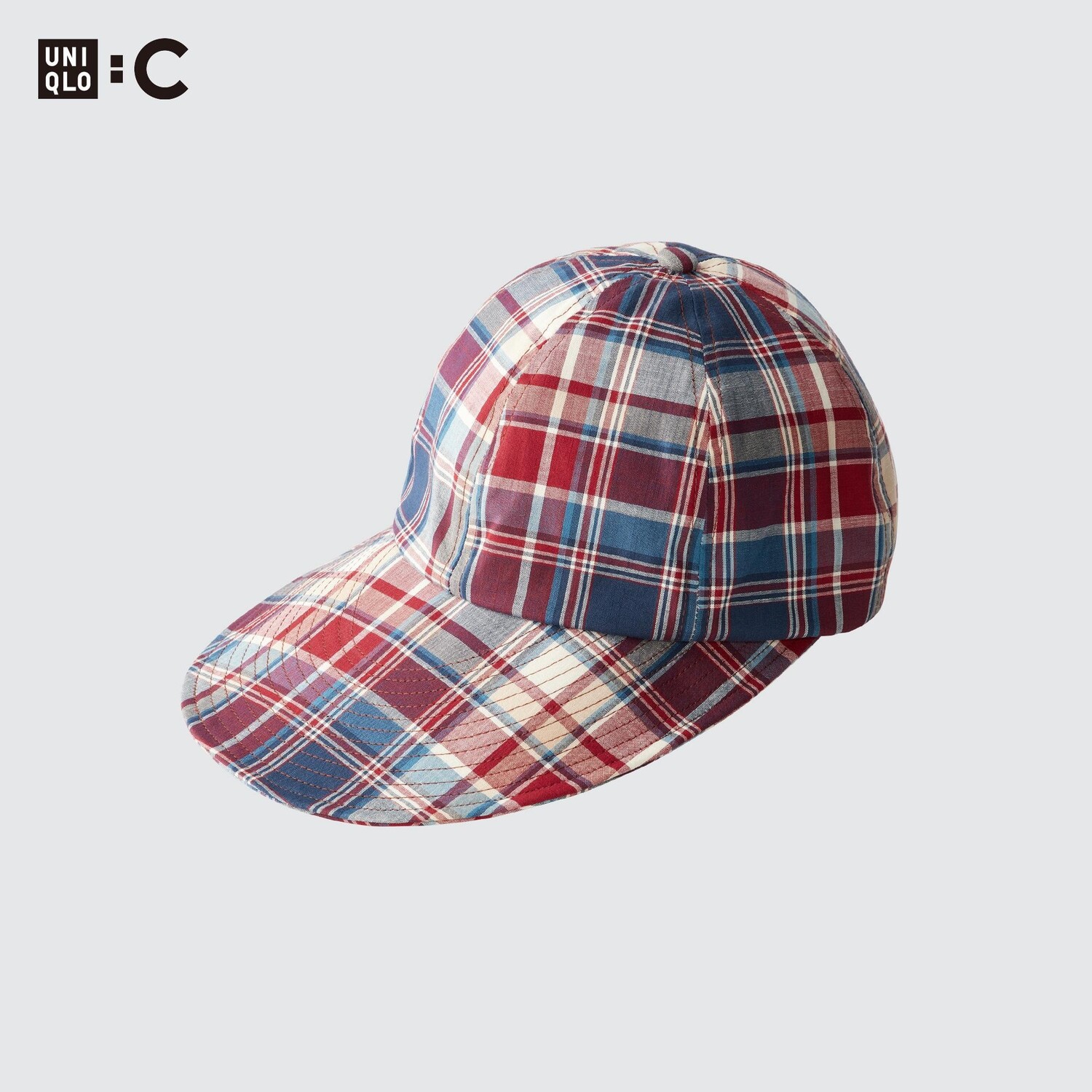 

Панама Uniqlo женская с длинными полями, красный