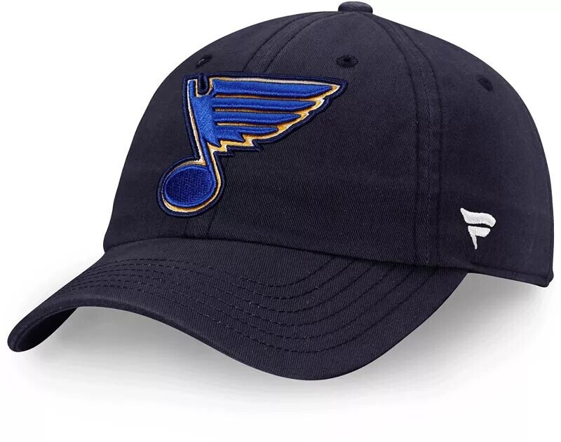 

Неструктурированная регулируемая кепка NHL St. Louis Blues Core