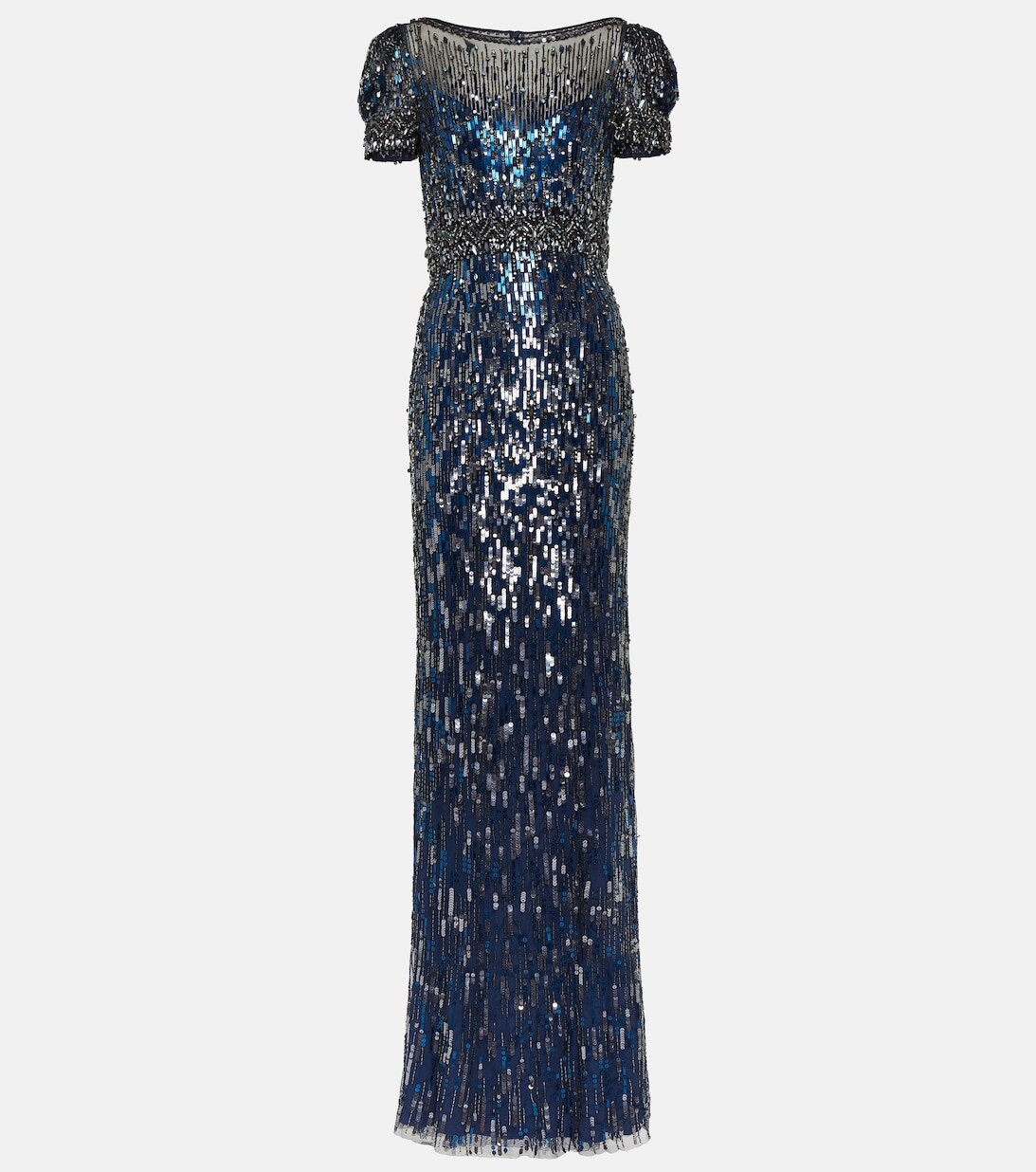 

Украшенное платье JENNY PACKHAM, синий