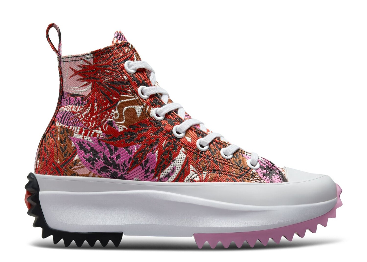 

Кроссовки Converse Run Star Hike Platform High 'Tropical Florals', красный