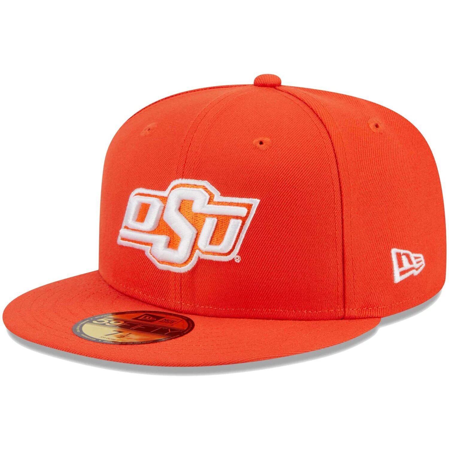 

Мужская облегающая шляпа New Era Orange Oklahoma State Cowboys Evergreen 59FIFTY