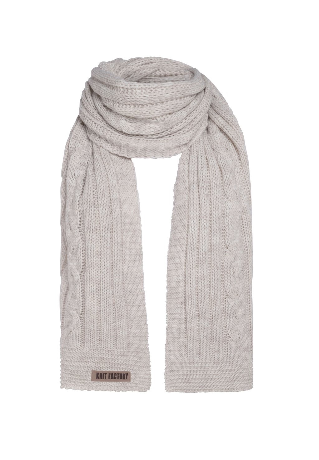 

Шарф ELIN Knit Factory, цвет beige