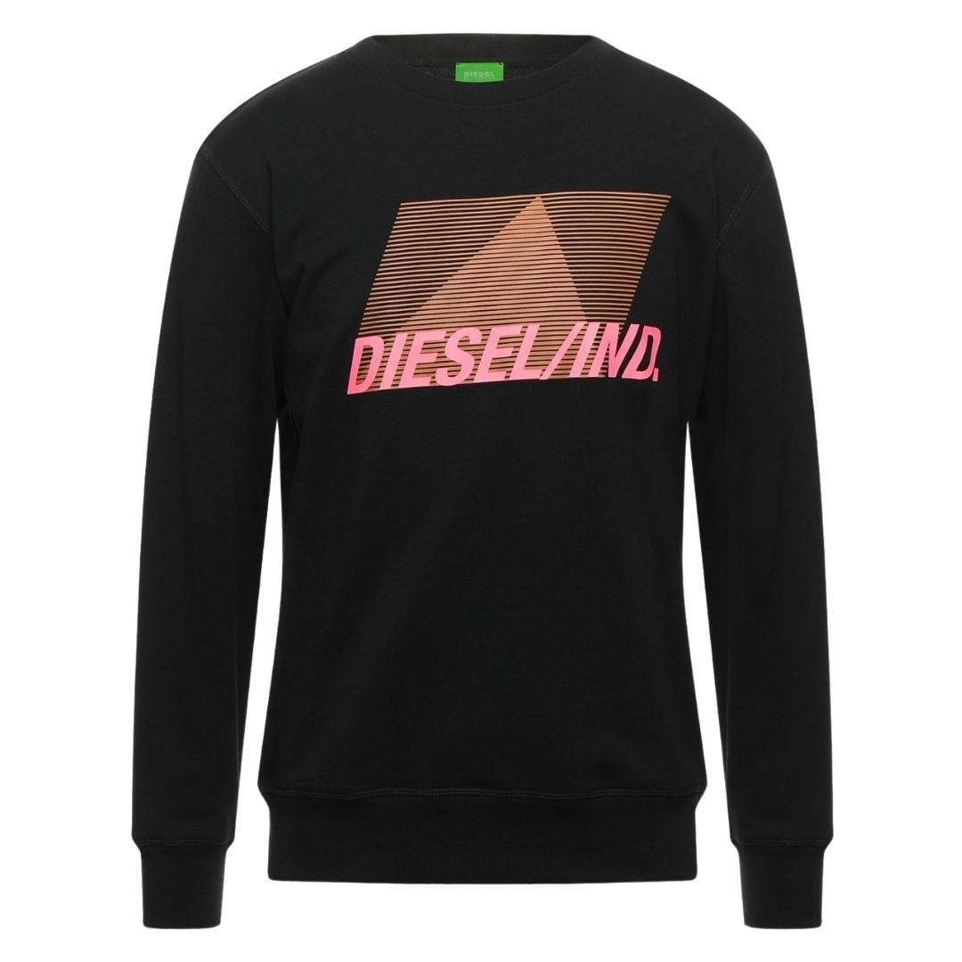 Черный свитер с логотипом бренда Pyramid Diesel, черный