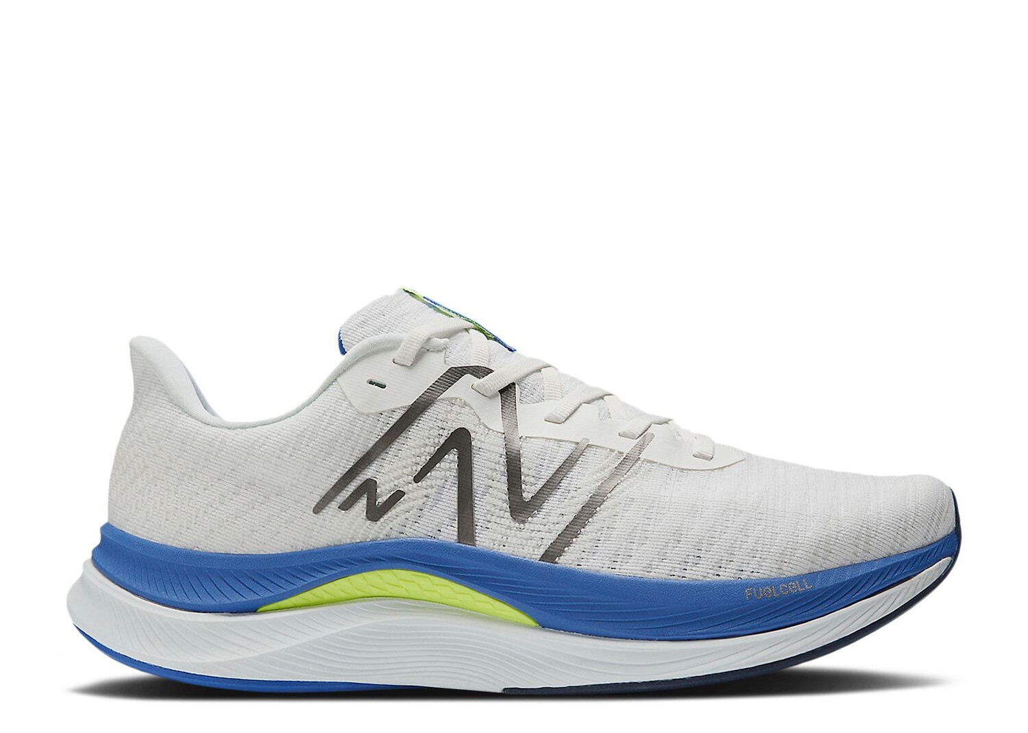 

Кроссовки New Balance Fuelcell Propel V4 2E Wide 'White Marine Blue', белый