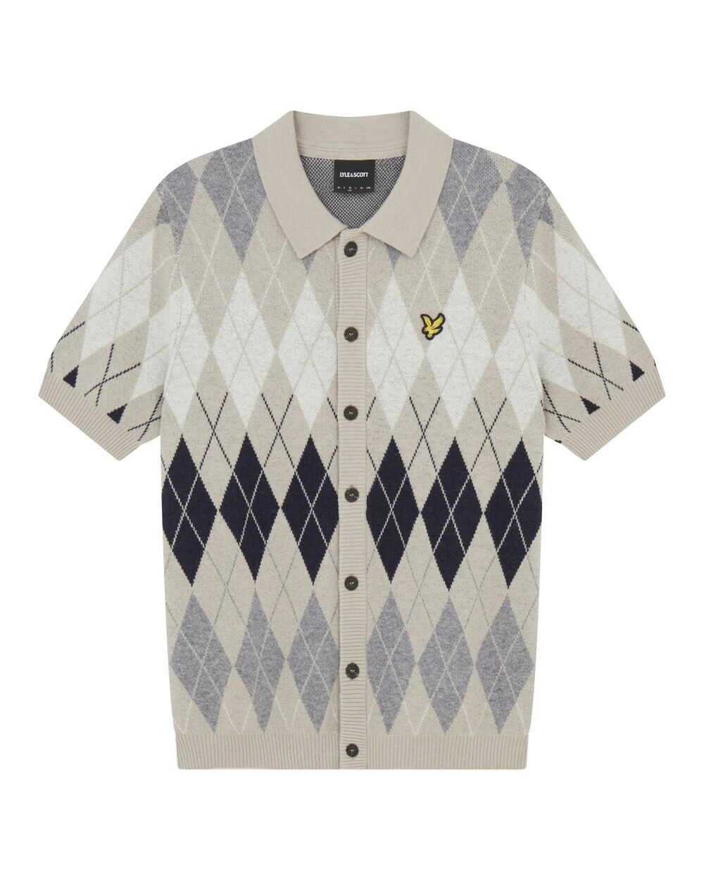 

Вязаный кардиган Lyle & Scott, экрю