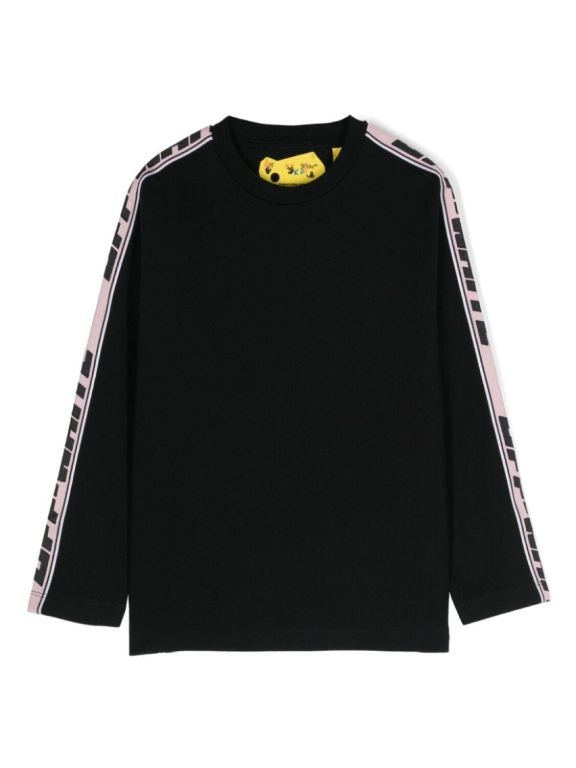 

Off-White Kids футболка с логотипом, черный