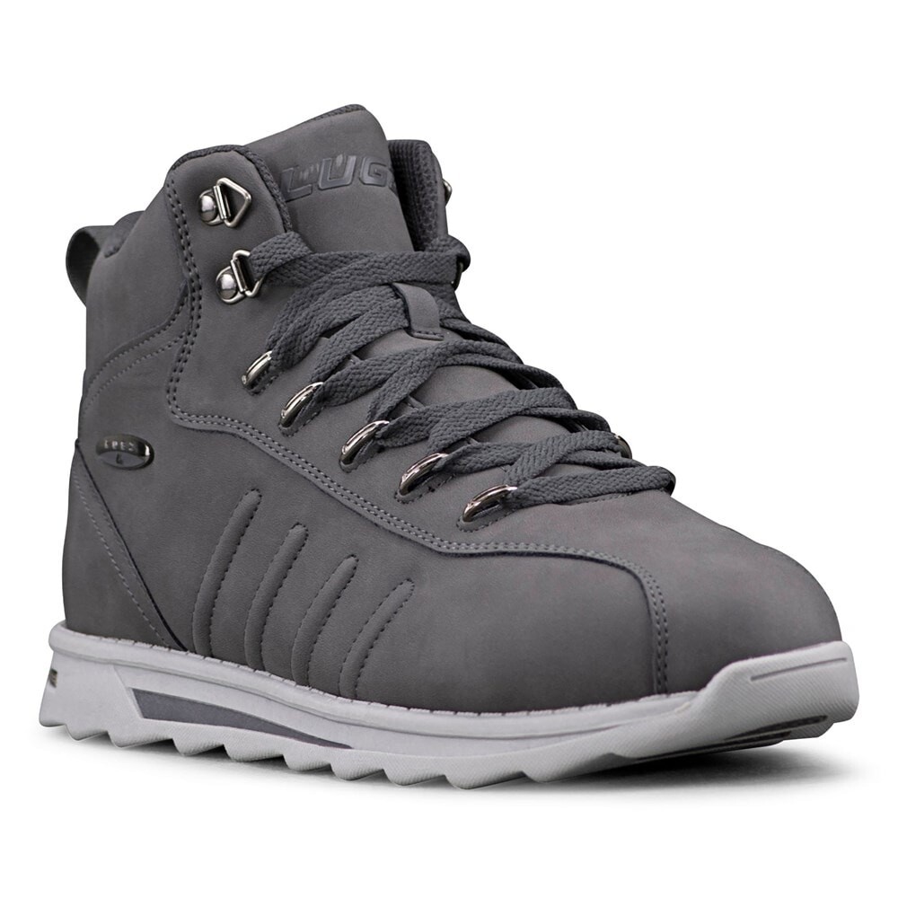 

Мужские сменные высокие кроссовки Lugz, цвет charcoal/glacier
