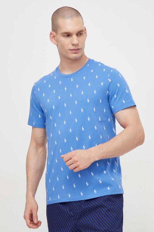 Шерстяная ночная рубашка Polo Ralph Lauren, синий футболка пижамная