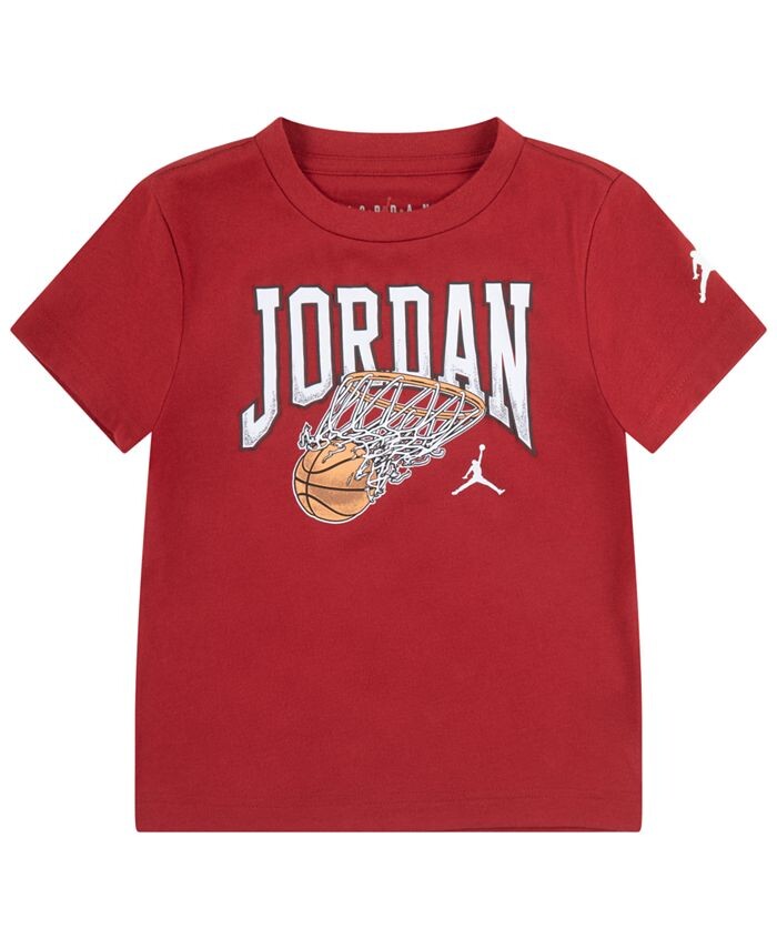 

Футболка с короткими рукавами Big Boys Buckets Jordan, красный