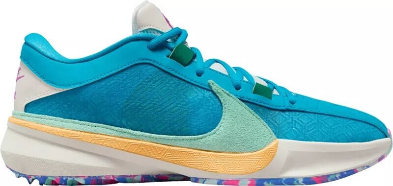 

Баскетбольные кроссовки Nike Zoom Freak 5, мультиколор