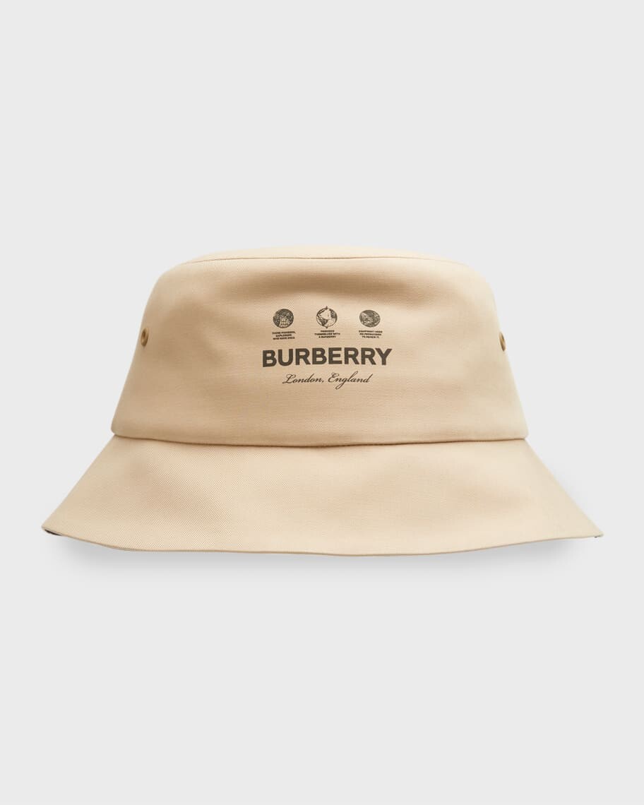 

Панама с логотипом 3 Globe Burberry