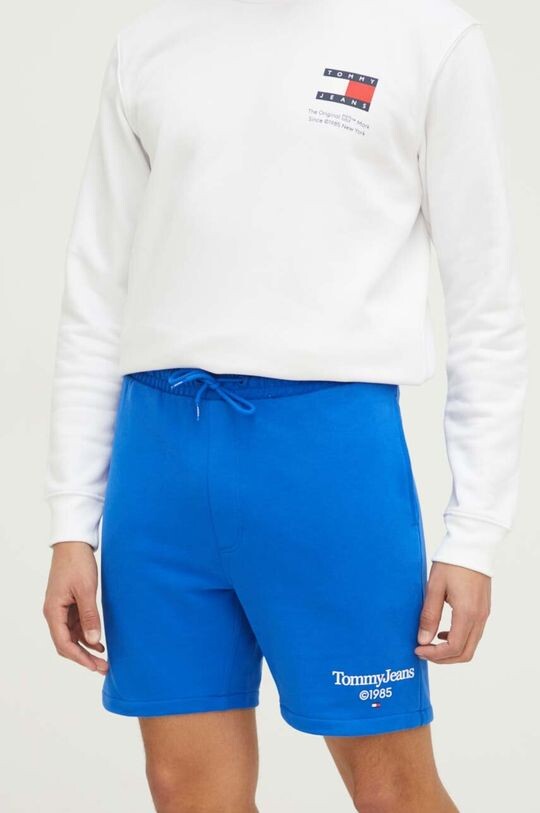 

Хлопковые шорты Tommy Jeans, синий