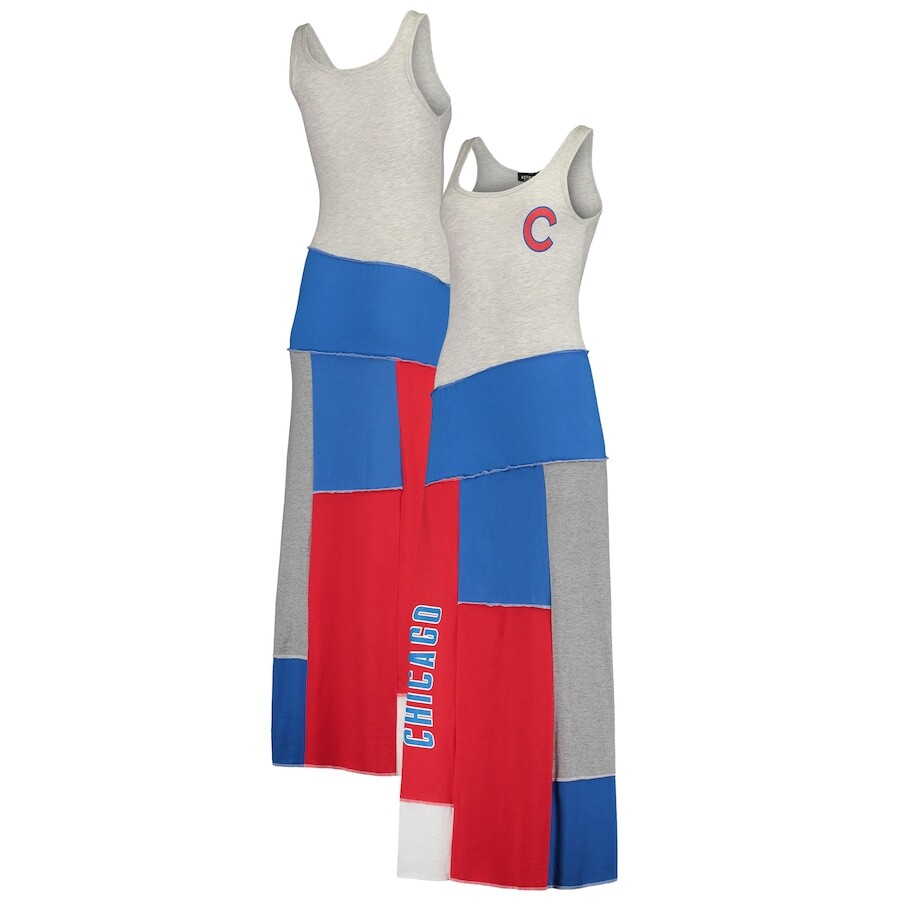 

Платье макси Refried Apparel Chicago Cubs, серый