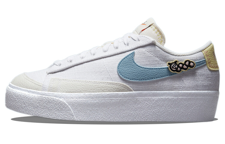 

Бодереры Nike Blazer Low Platform Next Nature с воздушной пружиной, синие (женские)