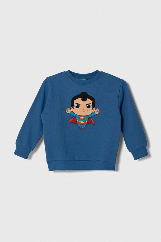 

United Colors of Benetton Детская хлопковая толстовка DC, синий