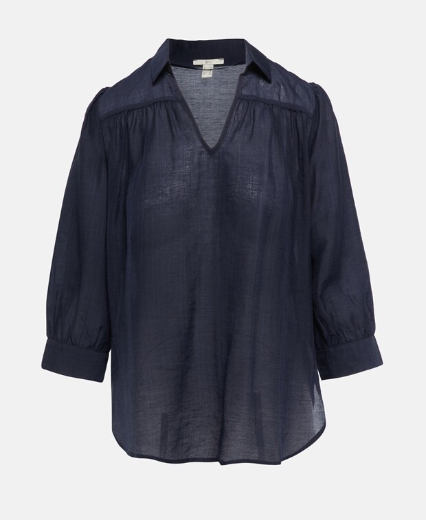 

Рубашка блузка edc by Esprit, темно-синий
