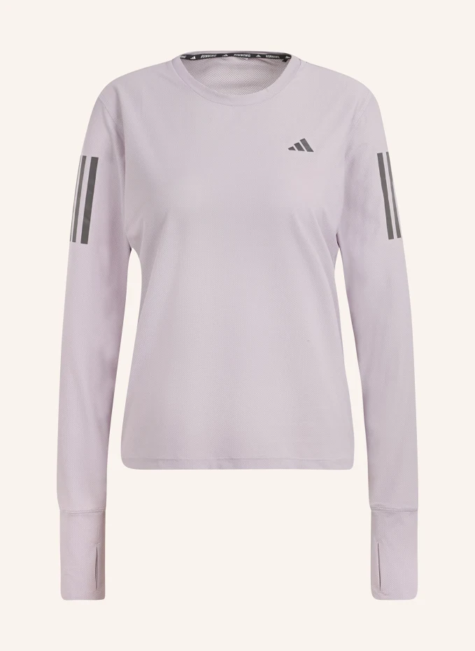 цена Беговая рубашка own the run Adidas, фиолетовый