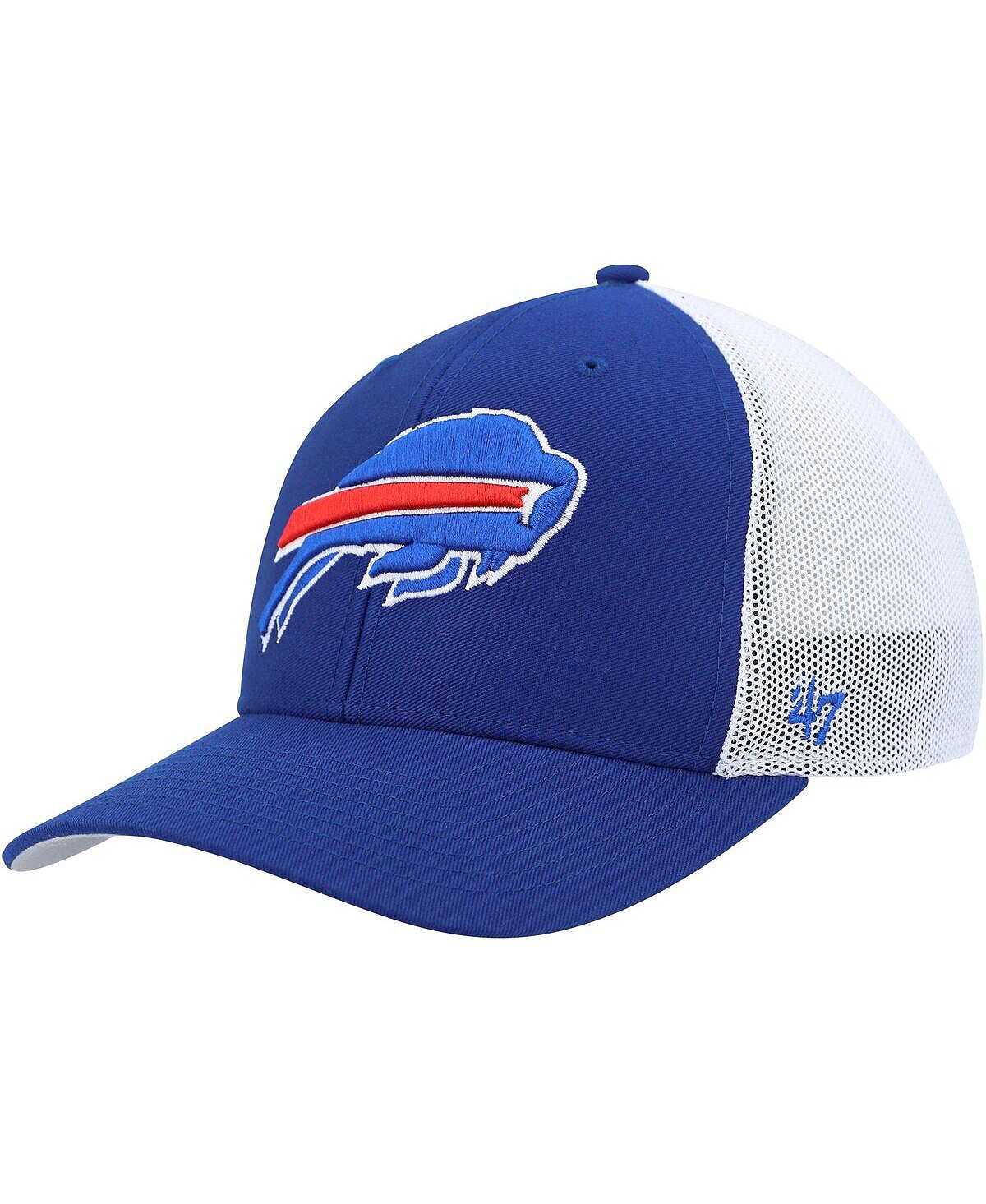 

Мужская королевская белая шляпа Buffalo Bills Trophy Trucker Flex Hat '47 Brand