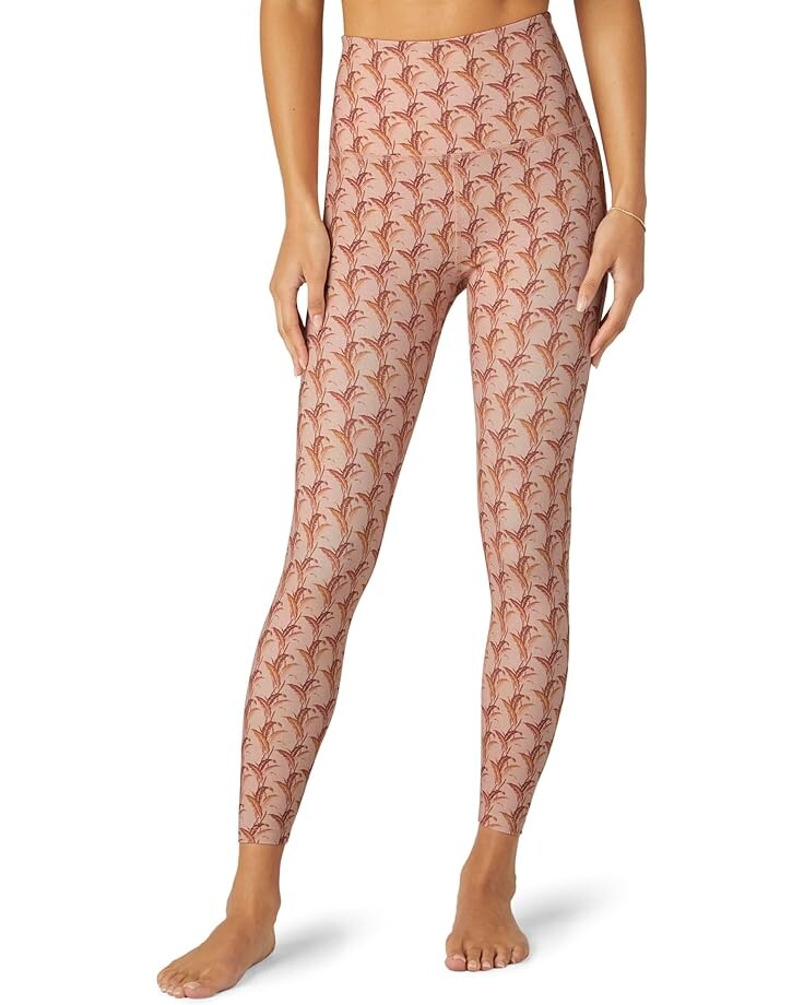 

Леггинсы Beyond Yoga High Waisted Midi, цвет Beverly Palms