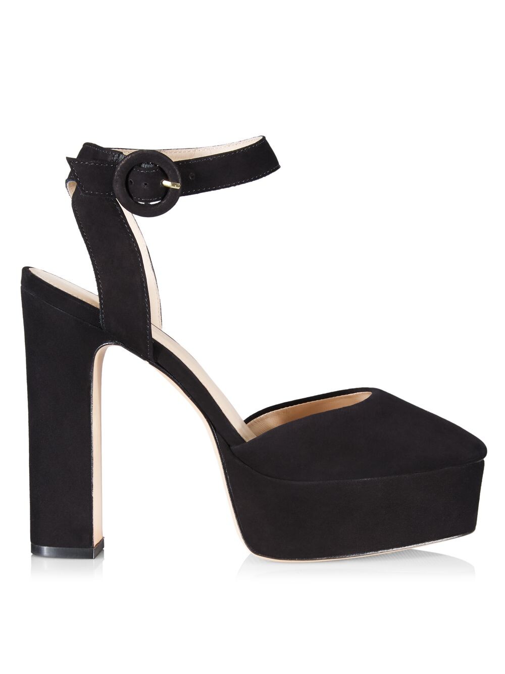 

COLLECTION Замшевые туфли на платформе Mary Jane Saks Fifth Avenue, черный