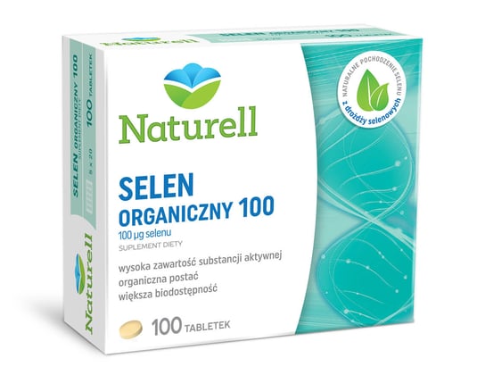 Naturell Organic Selenium 100, пищевая добавка, 100 таблеток
