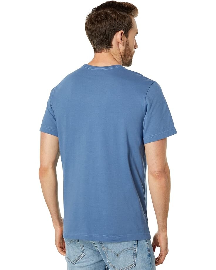 

Футболка Life is Good Not Working Hammock Short Sleeve Crusher Tee, цвет Vintage Blue