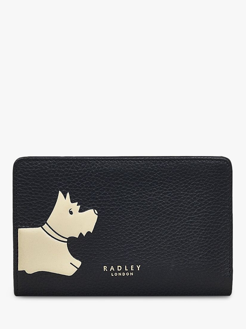 

Кошелек двойного сложения Radley Stamp, средний размер, черный