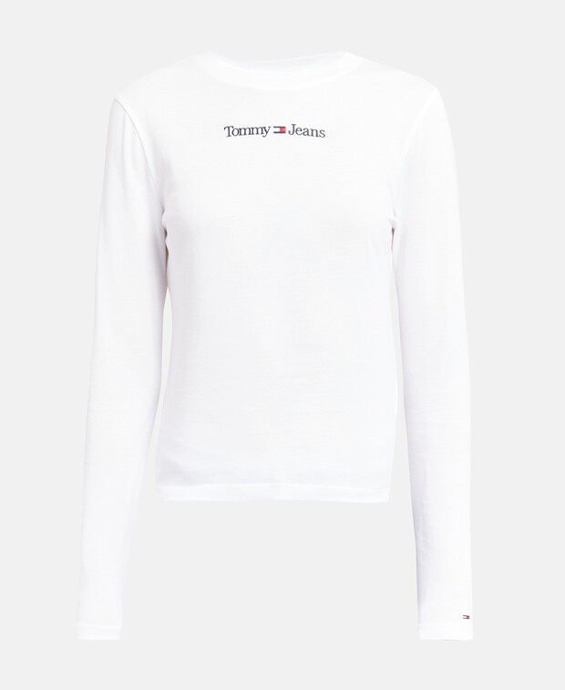 

Топ с длинными рукавами Tommy Hilfiger, белый