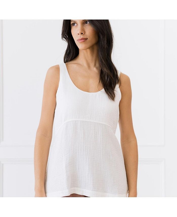 

Женская майка Boardwalk Breeze Tank Cozy Earth, белый
