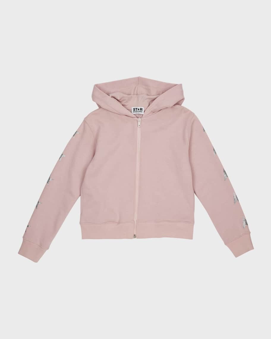 

Толстовка Star Zip Up для девочек, размер 4–10 Golden Goose