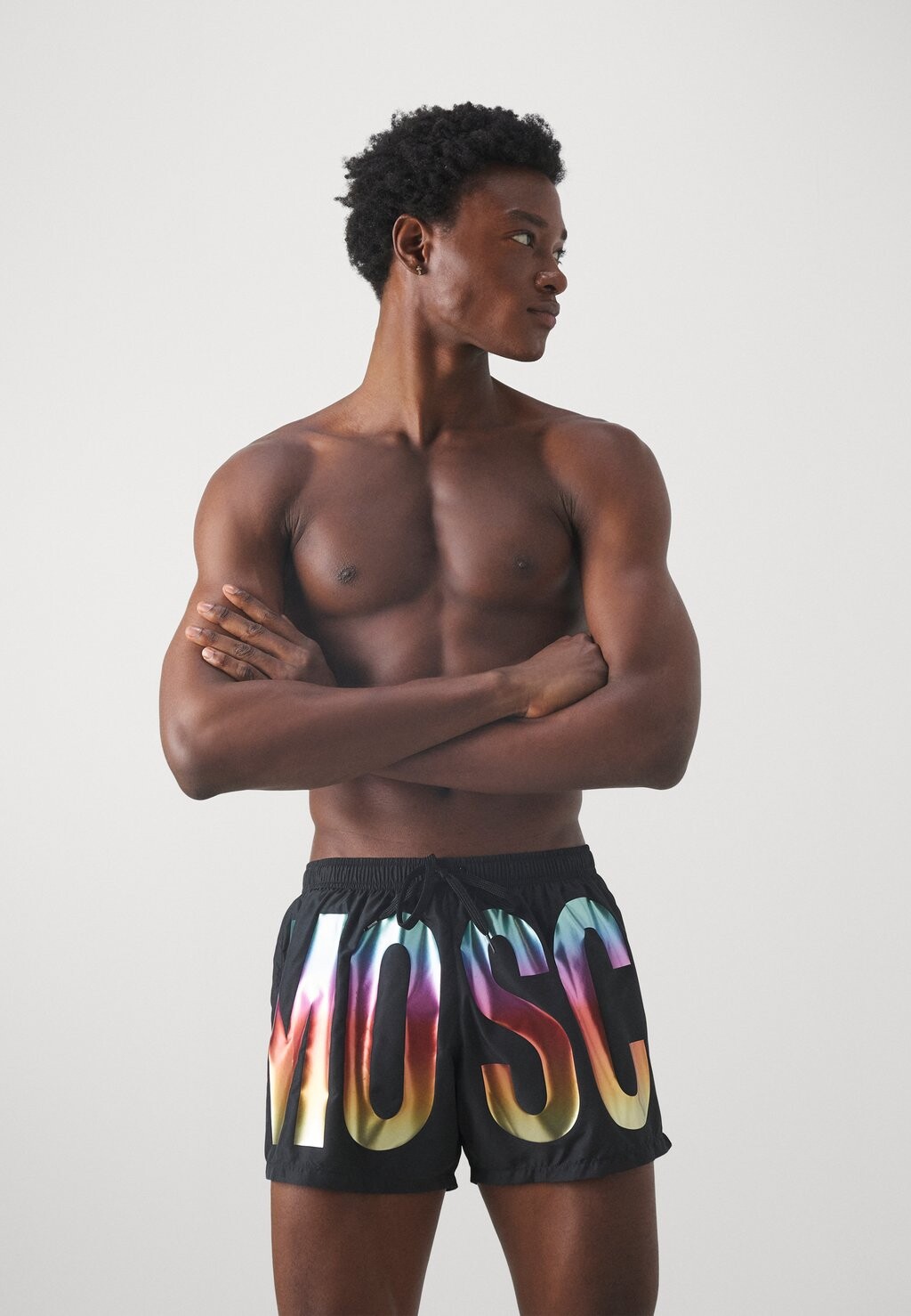 

Шорты для плавания Moschino, цвет fantasy black