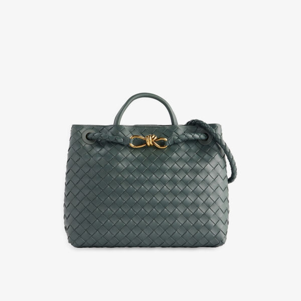 

Кожаная сумка Andiamo с верхней ручкой Bottega Veneta, цвет slate