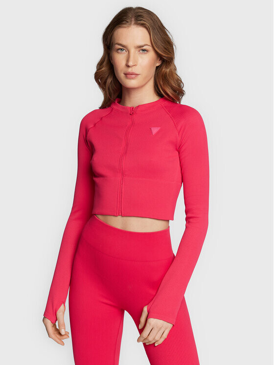 

Узкая блузка Guess, розовый