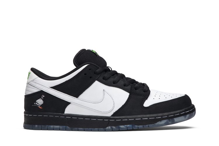 Кроссовки Nike Jeff Staple x Dunk Low Pro SB 'Panda Pigeon', черный