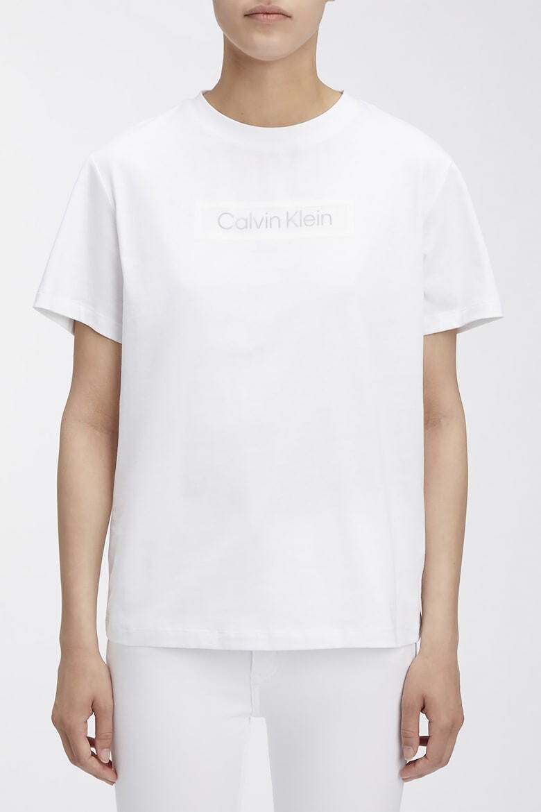 

Футболка из органического хлопка с логотипом Calvin Klein, белый