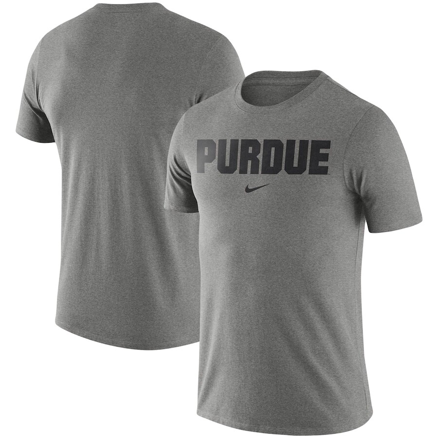 

Футболка с коротким рукавом Nike Purdue Boilermakers, серый