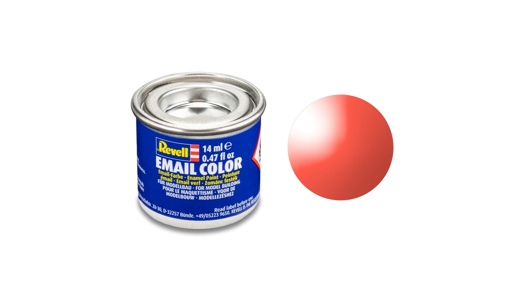 

Revell Email Color Красный, прозрачный, 14 мл