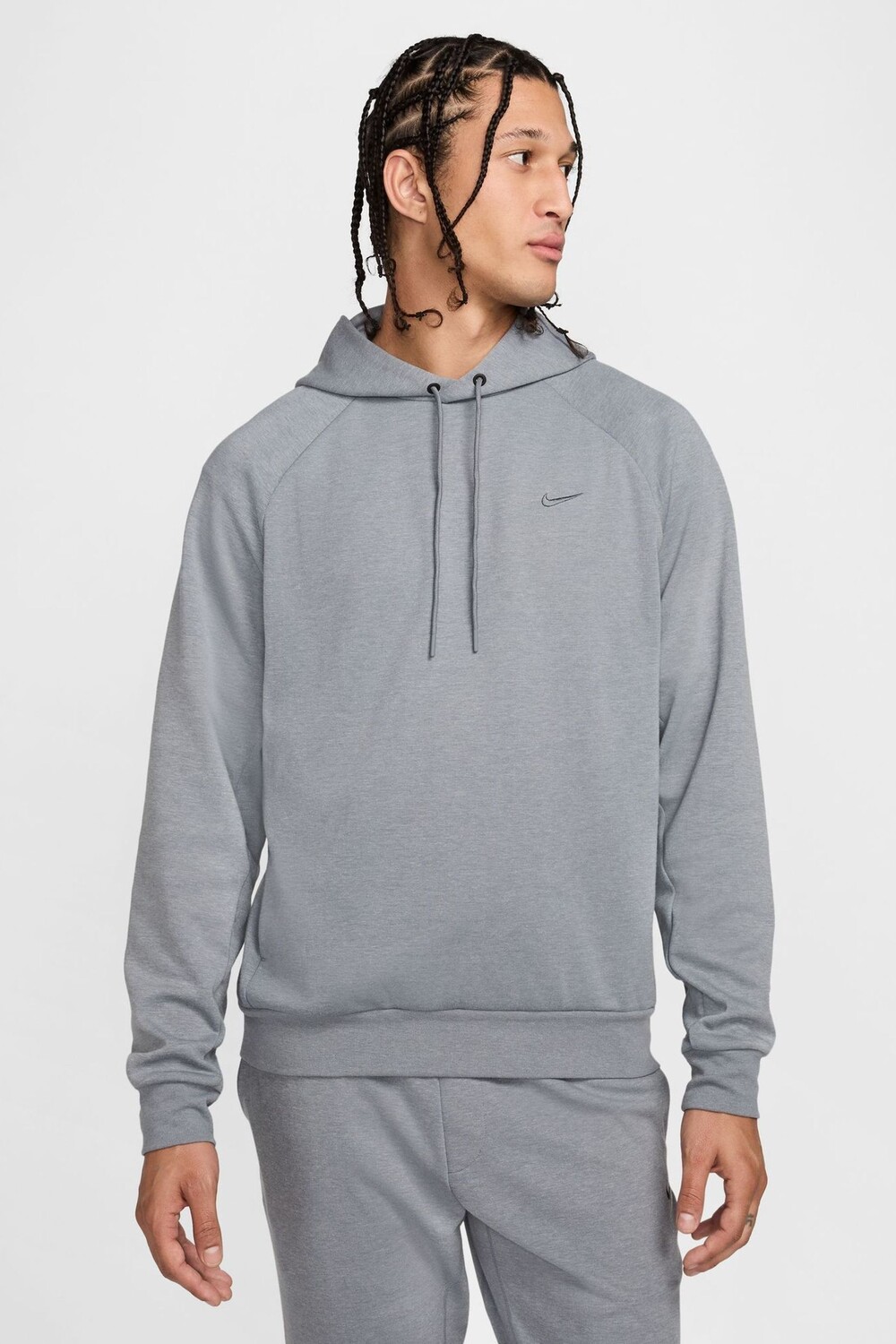 

Универсальная толстовка с капюшоном Primary Dri Fit UV Nike, серый