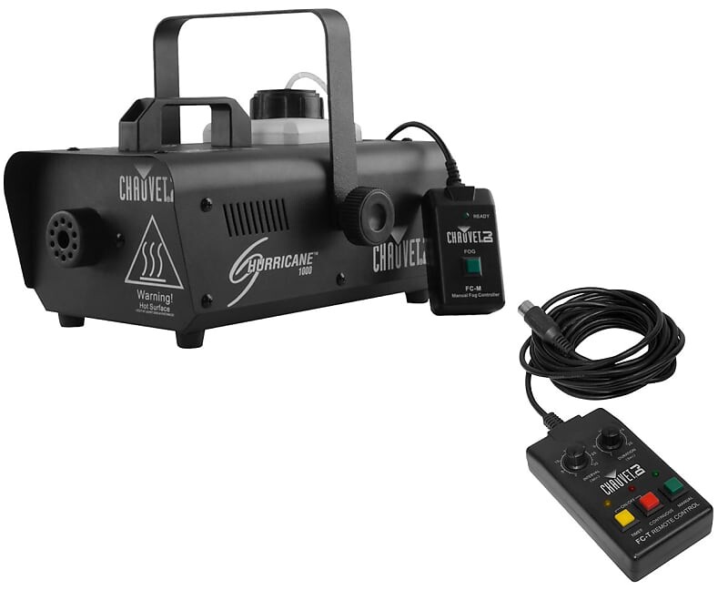 

Дымогенератор Chauvet Hurricane 1000 Compact Fog Machine with Remote