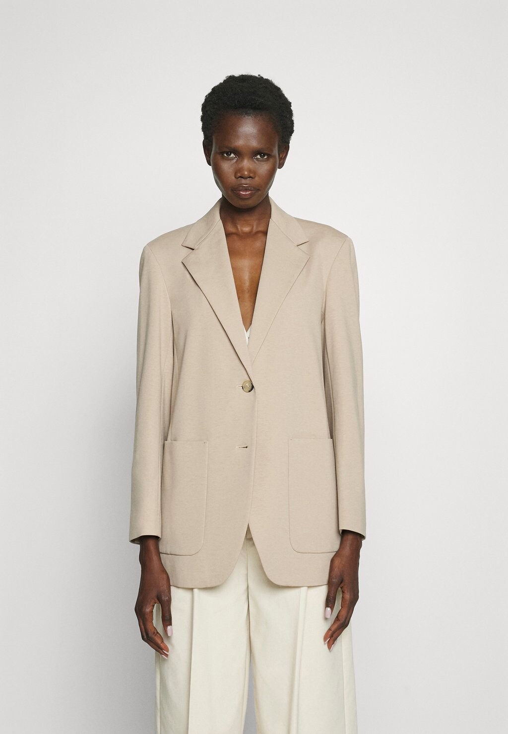 

Короткое пальто WEEKEND MaxMara, бежевый