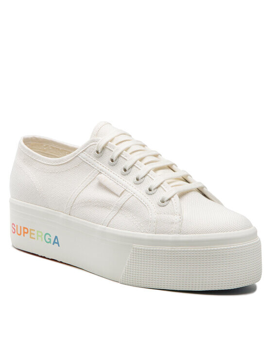 

Кроссовки из ткани Superga, белый