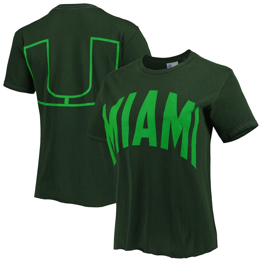 

Футболка с коротким рукавом 47 Miami Hurricanes, зеленый