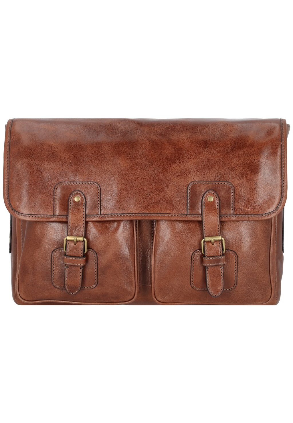

Портфель Fossil, цвет cognac