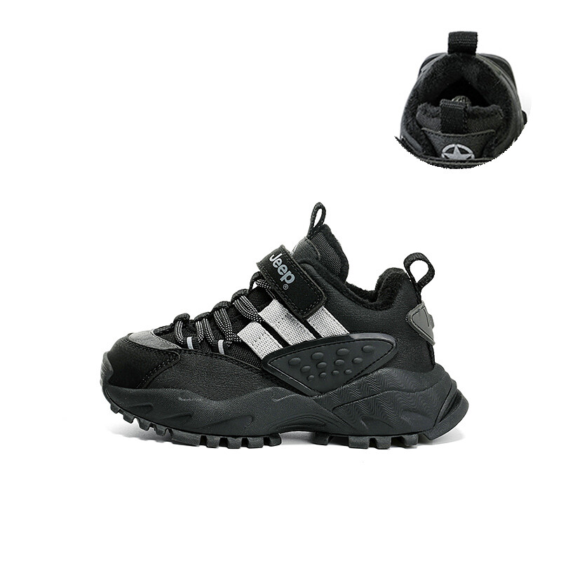 

Кроссовки Jeep Kids Lifestyle Shoes Kids Low-top Black/grey, черный