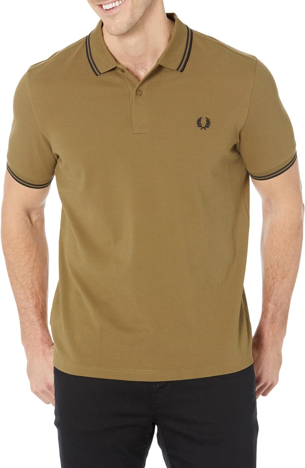 

Рубашка-поло Twin Tipped Fred Perry Shirt Fred Perry, цвет Shaded Stone