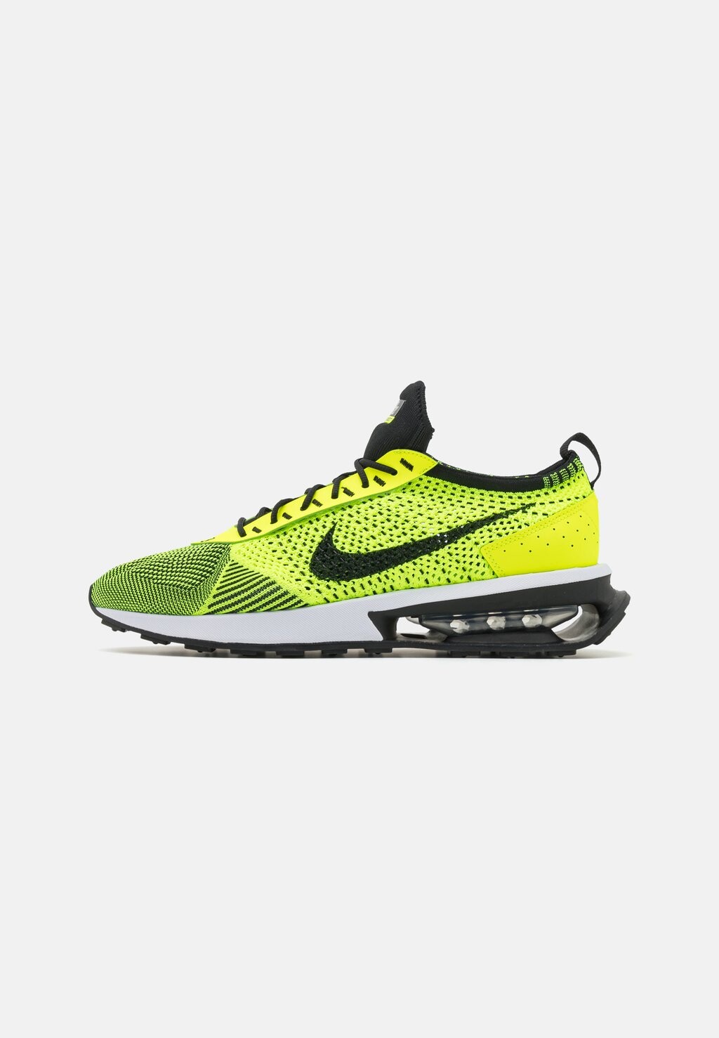 

Кроссовки Nike Air Max Flyknit Racer, вольт / черный