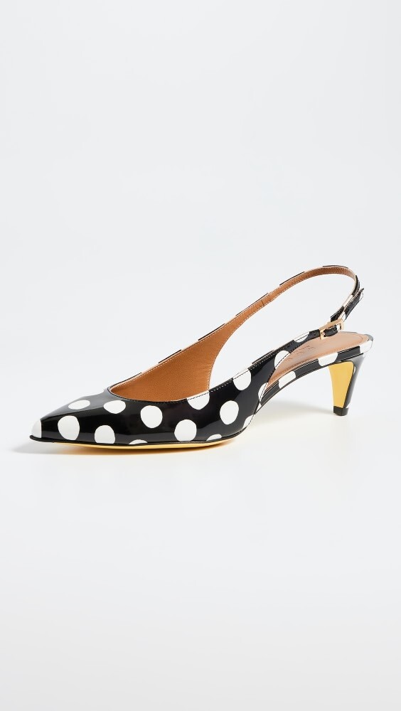 

Туфли Marni Slingback, черный