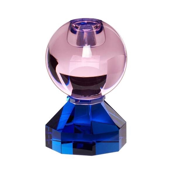 

Подсвечник Hübsch Gem, розовый